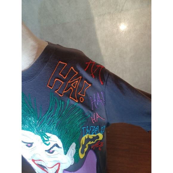 JOKER TEE SHIRT RARE VINTAGE SINGLE STICH MADE IN USA SIGNED BY ARTIST - Picture 5 of 16